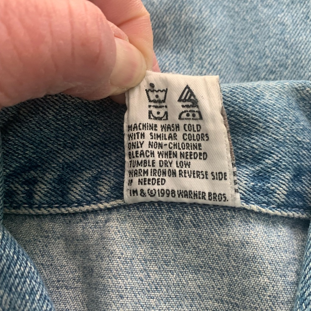 Warner Bros. Denim Jacket - Blue - Picture 5 of 8